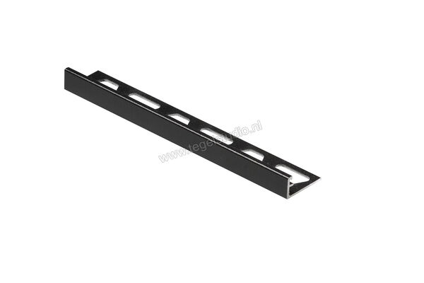 Schlüter Systems JOLLY-AC Afsluitprofiel Aluminium MGS - Grafietzwart mat Sterkte: 6 mm Lengte: 2,5 m J60MGS | 299710