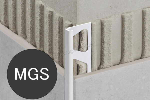 Schl�ter Systems JOLLY-AC Afsluitprofiel Aluminium MGS - Grafietzwart mat Sterkte: 6 mm Lengte: 3 m J60MGS/300 | 299713