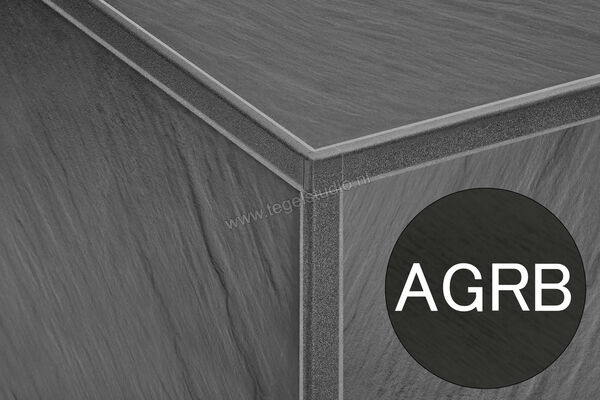  Schlüter Systems JOLLY-AGRB Buitenhoek 90° Aluminium AGRB - Alu, grafiet geborsteld geanodiseerd Sterkte: 10 mm EV/J100AGRB | 302530