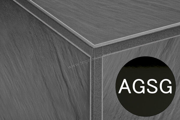 Schlüter Systems JOLLY-AGSG Buitenhoek 90° Aluminium AGSG - Alu. zwart glanzend geanodiseerd Sterkte: 11 mm EV/J110AGSG | 302539