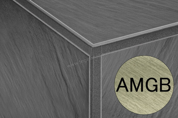 Schlüter Systems JOLLY-AMGB Buitenhoek 90° Aluminium AMGB - Alu, messing geborsteld geanodiseerd Sterkte: 6 mm EV/J60AMGB | 302584