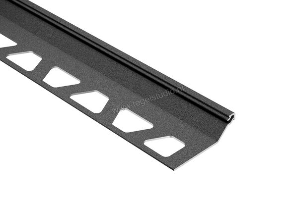 Schlüter Systems FINEC-SQ-TSG Aluminium TSG - structuur-gecoat grijs Sterkte: 11 mm Lengte: 2,5 m FSQ110TSG | 304484