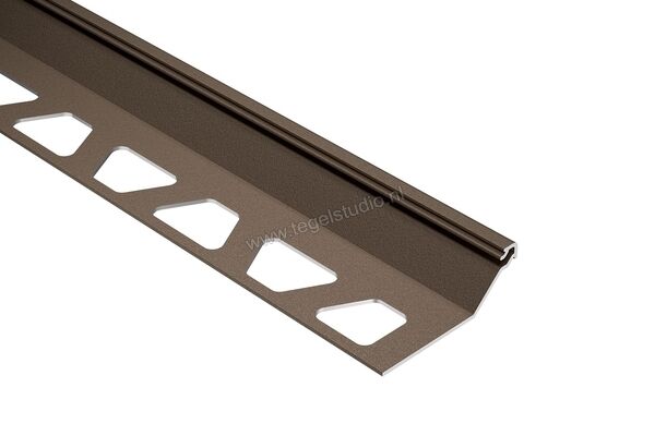 Schlüter Systems FINEC-SQ-TSB Aluminium TSB - structuur-gecoat beige Sterkte: 11 mm Lengte: 2,5 m FSQ110TSB | 304508