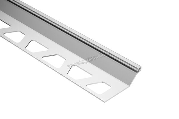  Schlüter Systems FINEC-SQ-AE Aluminium AE - Alu, bruut mat geanodiseerd Sterkte: 12,5 mm Lengte: 2,5 m FSQ125AE | 304529