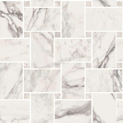  Sant Agostino Trumarmi Arabescato 30x30 cm Decor Maxi Rete Krystal Glanzend Vlak Krystal CSAMRTAK30 | 305450