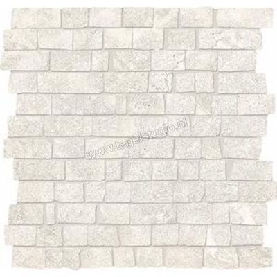  Emilceramica Mapierre Blanc 30x30 cm Mozaiek Petite Mur Mat Gestructureerd Naturale EM0K | 306152