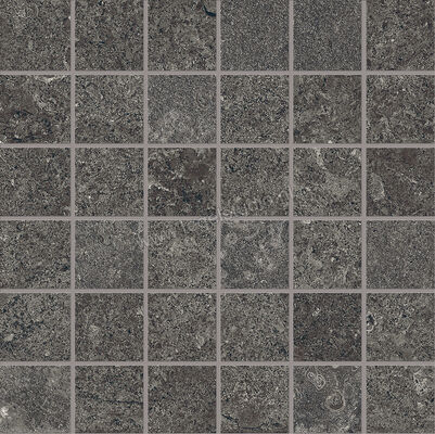  Emilceramica Mapierre Ancienne Noir 30x30 cm Mozaiek 5x5 Mat Gestructureerd Naturale EM0A | 306170