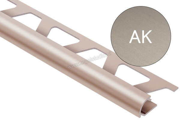 Schlüter Systems RONDEC-AK Afsluitprofiel Aluminium AK - Alu. koperkleurig mat geanodiseerd Sterkte: 10 mm Lengte: 2,5 m RO100AK | 310730