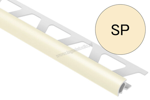 Schlüter Systems RONDEC-PRO Afsluitprofiel PVC SP - zacht perzik Sterkte: 10 mm Breedte: 250 mm Lengte: 2,5 m PRO100SP | 311315