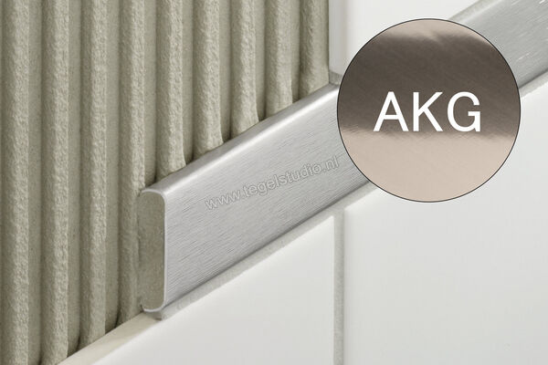 Schlüter Systems DESIGNLINE-AKG Decor profiel AKG - Alu. koper glanzend geanodiseerd Sterkte: 6 mm Breedte: 25 mm Lengte: 2,5 m DL625AKG | 312569