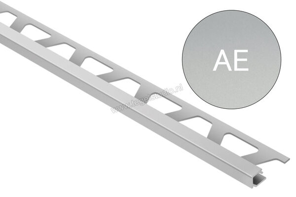  Schlüter Systems QUADEC-AE Afsluitprofiel Aluminium AE - Alu, bruut mat geanodiseerd Sterkte: 10 mm Lengte: 2,50 m Q100AE | 312671