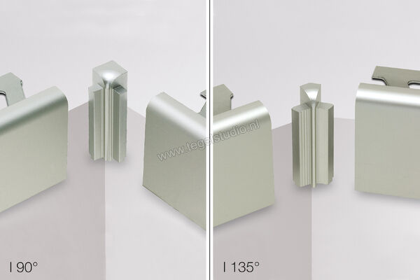  Schlüter Systems RONDEC-STEP I135RS100AE39 Binnenhoek Sterkte: 10 mm I135RS100AE39 | 31462
