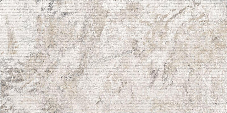  Sant Agostino Metastone Mud 60x120 cm Wandtegel Rigato Grooved Mat Gestructureerd Naturale CSAMEMUR12 | 314642