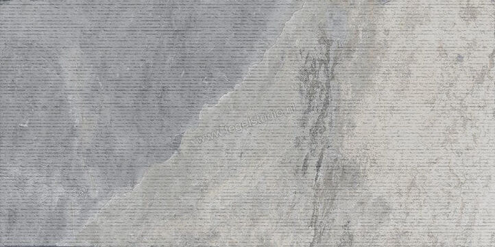  Sant Agostino Metastone Fog 60x120 cm Wandtegel Rigato Grooved Mat Gestructureerd Naturale CSAMEFOR12 | 314654