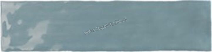 Tonalite Crayon Verdeacqua 7.5x30 cm Wandtegel Glanzend Vlak TC3018 | 315313