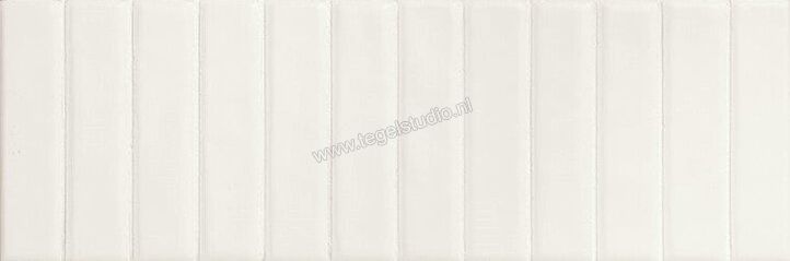 Carmen Pim Pam Pum Pam White 10x30 cm Decor Mat Vlak AP3021 | 316276