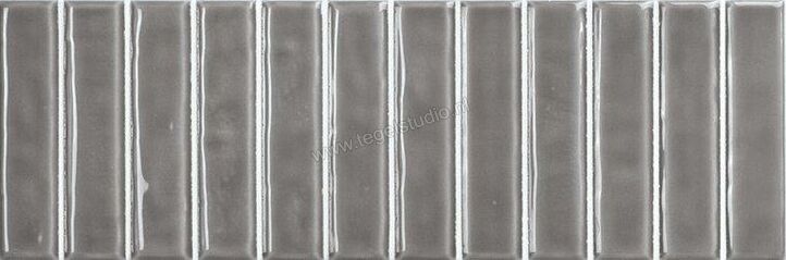 Carmen Pim Pam Pum Pim Grey 10x30 cm Decor Glanzend Vlak AP3003 | 316318