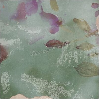  Topcollection Souk Kasbah Turquesa Mix 13x13 cm Decor Glanzend Vlak AZ2413 | 316357