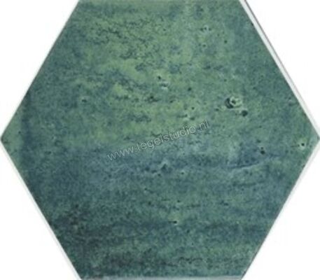  Topcollection Sintra Emerald Green 13.9x16 cm Decor Mat Vlak AT1404 | 316555