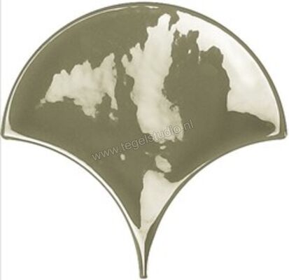  Topcollection Memories Victorian Green 12x12.5 cm Decor Glanzend Vlak AM1205 | 316642