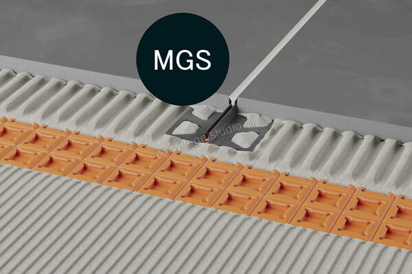 Schlüter Systems DILEX-FCS Bewegingsvoegprofiel PVC MGS - grafietzwart mat Sterkte: 10 mm Breedte: 3,5 mm Lengte: 2,5 m FCS100 | 317344