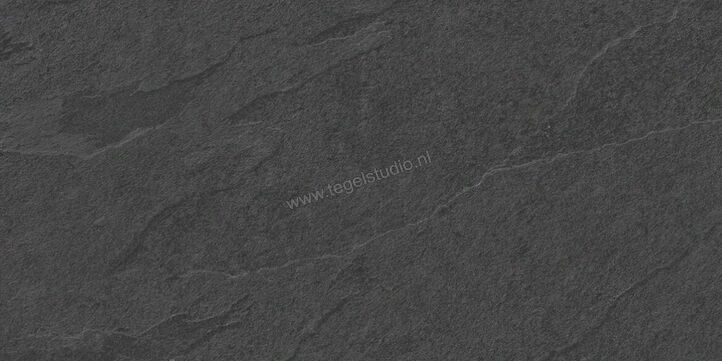 Lea Ceramiche Waterfall Dark Flow 30x60 cm Vloertegel / Wandtegel Mat Gestructureerd Naturale LGVWFN0 | 31839