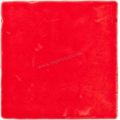 Alcoceram Malaga Rojo 10x10 cm Decor Glanzend Vlak MA1032 | 318832