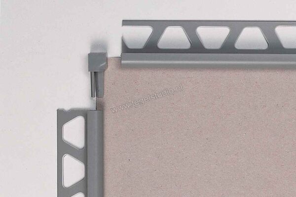Schlüter Systems RONDEC-PRO Buitenhoek PVC HG - lichtgrijs Sterkte: 8 mm E/PRO80HG | 319846
