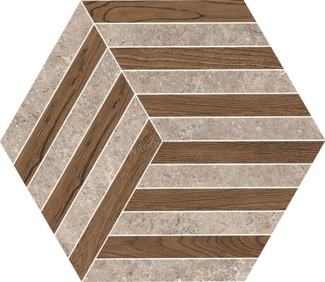  NovaBell Landstone Taupe 35x40 cm Vloertegel / Wandtegel Mat Gestructureerd Naturale LST559N | 320221