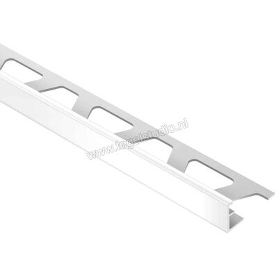 Schlüter Systems SCHIENE-AC Afsluitprofiel Aluminium BW - zuiver wit Sterkte: 10 mm Lengte: 2,5 m A100BW | 320311