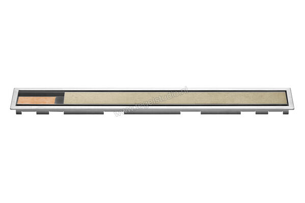  SchlÃ¼ter Systems KERDI-LINE-C Profielframes Goot met de afdekkingen 100cm H=19mm - Design Framed Roestvast staal V4A EB - Roestvast staal V4A geborsteld zilver Sterkte: 19 mm Lengte: 1 m KLCA19EB100 | 320386