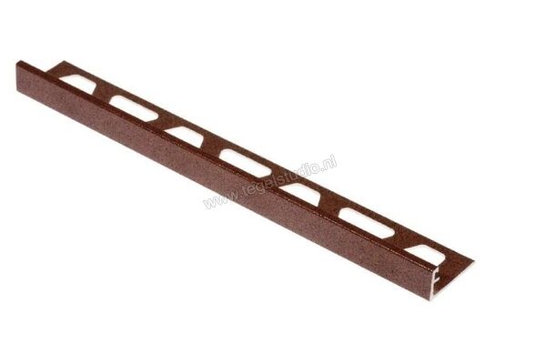 Schlüter Systems SCHIENE-TSR Afsluitprofiel Aluminium TSR - structuur-gecoat roestbruin Sterkte: 6 mm Lengte: 2,5 m A60TSR | 320575