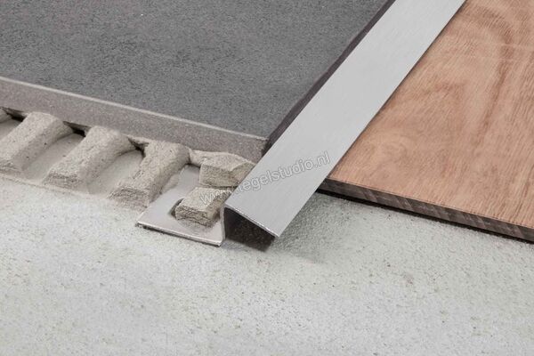 Schlüter Systems RENO-AETK AETK125/100 Overgangsprofiel Sterkte: 12,5 mm Lengte: 1,00 m AETK125/100 | 320698