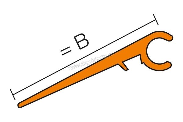  Schlüter Systems RENO-AVB AVB20 Overgangsprofiel Breedte: 20 mm Lengte: 2,50 m AVB20 | 320731