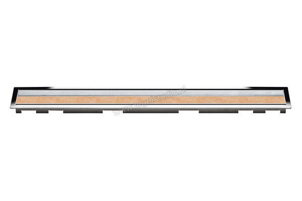 Schlüter Systems KERDI-LINE-C Profielframes Goot met de afdekkingen 100cm H=19mm - Design Framed Roestvast staal V4A EP Roestvast staal V4A hoogglans gepolijst - zilver Sterkte: 19 mm Lengte: 1 m KLCA19EP100 | 321118