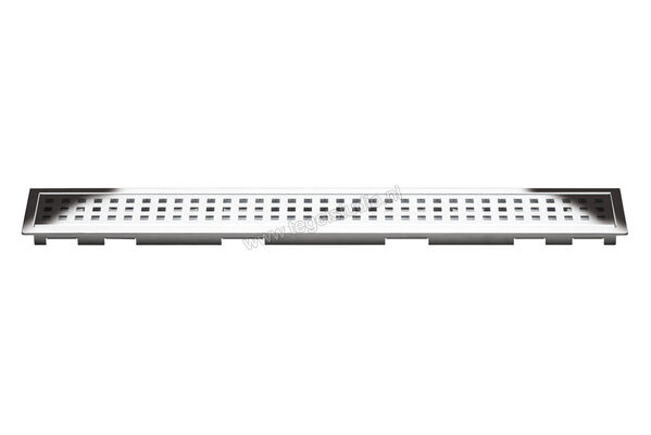  SchlÃ¼ter Systems KERDI-LINE-B Profielframes Goot met de afdekkingen 100cm H=19mm - Design Square Roestvast staal V4A EP Roestvast staal V4A hoogglans gepolijst - zilver Sterkte: 19 mm Lengte: 1 m KLB19EP100 | 321391