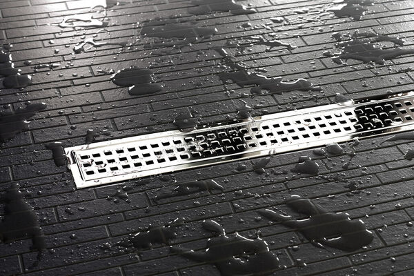  SchlÃ¼ter Systems KERDI-LINE-B Profielframes Goot met de afdekkingen 100cm H=19mm - Design Square Roestvast staal V4A EP Roestvast staal V4A hoogglans gepolijst - zilver Sterkte: 19 mm Lengte: 1 m KLB19EP100 | 321394