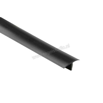 Schlüter Systems SHOWERPROFILE-WSC Lip Halfronde lip PVC GS - grafietzwart Sterkte: 1 mm Breedte: 16 mm Lengte: 2,5 m SPWSC16GS | 322300