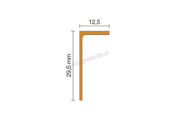  Schlüter Systems DESIGNBASE-SG-MBW DBSG125MBW Sterkte: 12,5 mm Lengte: 2,5 m DBSG125MBW | 322534