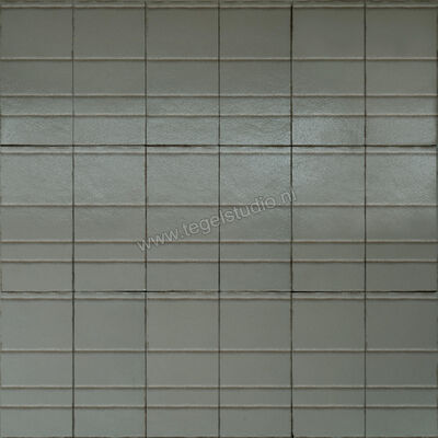 Marazzi Terramater Lichene 18.6x37.5 cm Wandtegel Struttura 3D Ritmo Glanzend Gestructureerd Lux MPM9 | 323377