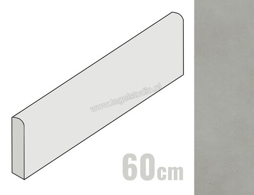  Marazzi Slow Cold Salvia 7x60 cm Plint Mat Vlak Naturale MPJ5 | 323473