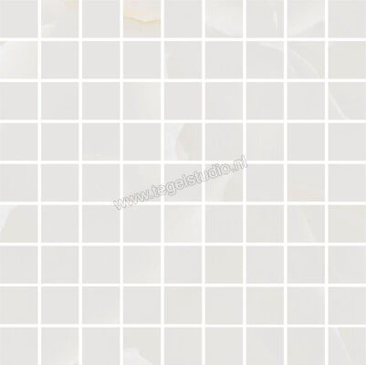 Marazzi Allmarble Onice Avorio 30x30 cm Mozaiek Glanzend Vlak Lux MPAS | 323941