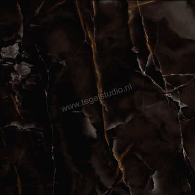 Marazzi Allmarble Onice Nero 120x120 cm Vloertegel / Wandtegel Mat Vlak Naturale MPA9 | 323989