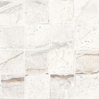  Marazzi Mystone Silver Root White 30.3x30.3 cm Mozaiek Prisma Mat Vlak Naturale MPYF | 324088