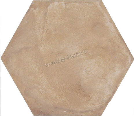  Marca Corona Terra Ocra Esagona 21.6x25 cm Vloertegel / Wandtegel Mat Vlak 0090 | 32550