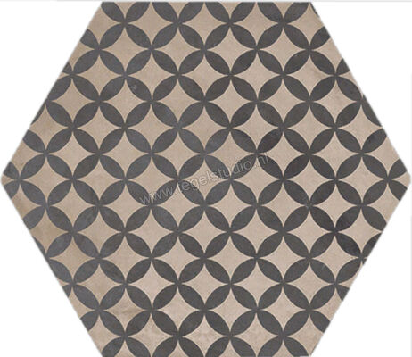  Marca Corona Terra Astro Esagona Vers. F 21.6x25 cm Decor Mat Vlak 0414 | 32560