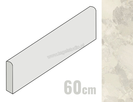  Imola Ceramica Crew Bitter Almond A 6x60 cm Plint Mat Vlak Natural CR BIT BT60A | 325897