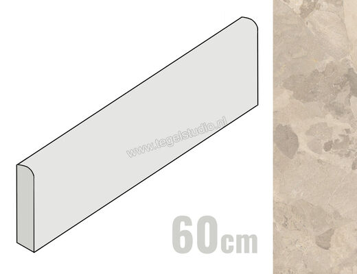  Imola Ceramica Crew Bitter Dove Grey TO 6x60 cm Plint Mat Vlak Natural CR BIT BT60TO | 325903
