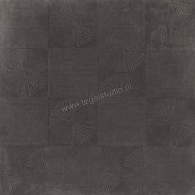  Imola Ceramica Oxyd Black N 120x120 cm Vloertegel / Wandtegel Print Mat Vlak Natural OXYDQ 120N RM | 326581
