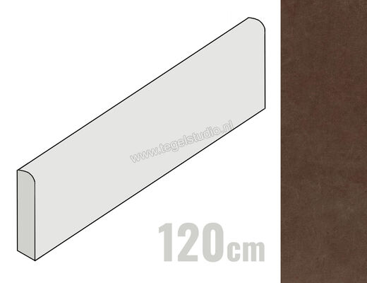  Imola Ceramica Oxyd Brown T 6x120 cm Special Mat Vlak Natural OXYD BT120T | 326599